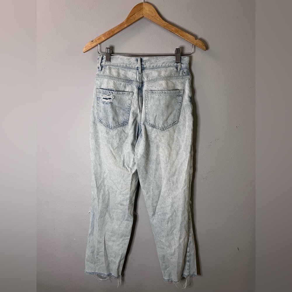 PACSUN Destruction lightwash jeans size 25 - Picture 6 of 10